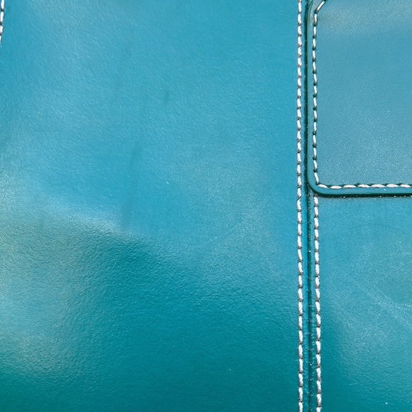 Wilson Leather Vintage Teal Green bag - Picture 5 of 15